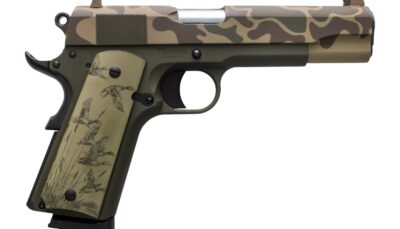 Tisas Arms 10100516AA4 1911 A1 Stakeout Sports South Exclusive 45 ACP 8+1 5" Carbon Steel Barrel & Slide, Carbon Steel Frame w/Beavertail
