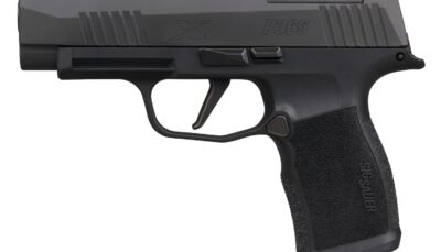Sig Sauer 365XL9BXR3P15 P365XL  Micro-Compact 9mm Luger 15+1 3.70" Black Barrel, Black Nitron Stainless Steel Optic Ready/Serrated Slide, Black Stainless Steel Frame w/Accessory Rail, Black X Polymer
