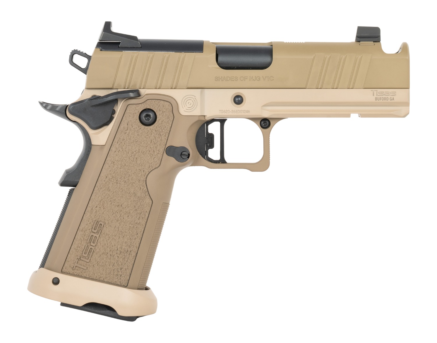 TISAS 12500022NJGV1C CARRY 9 9MM 4.25 17R FDE