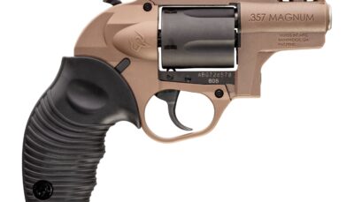Taurus 2-605021B 605 Poly Protector Small 357 Mag/38 Special +P 5 Shot 2" Brown Polymer Stainless Steel Barrel, Matte Black Oxide Cylinder, Brown Polymer Alloy Steel Frame, Black Ridged Rubber Grip, T