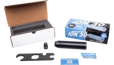 Lmt At ATION3 Ion30 .17-300 Win Mag 1.74" Stainless Steel/Inconel 5/8"x24 Black