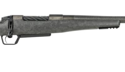 Fierce Firearms ROGTCX25CM22DGM CT Rogue XP 25 Creedmoor 3+1 22" Carbon Fiber Match Grade Barrel, Distressed Gray Titanium Drilled & Tapped Receiver, Picatinny Rail Forend, Carbon Matrix C3 Carbon Fib