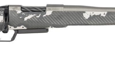 Fierce Firearms RIVSSX22CM18GP Twisted Rival XP 2.0 22 Creedmoor 3+1 18" Glacier Cerakote Spiral Fluted Threaded Barrel, Stainless Steel Drilled & Tapped Receiver, Arca Rail Forend, Phantom Camo Push