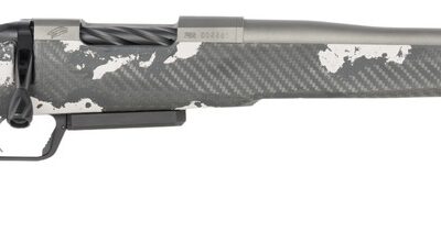 Fierce Firearms RIVSSX25CM22GP Twisted Rival XP 2.0 25 Creedmoor 3+1 22" Glacier Cerakote Spiral Fluted Threaded Barrel, Stainless Steel Drilled & Tapped Receiver, Arca Rail Forend, Phantom Camo Push