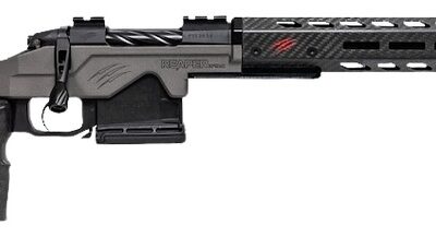 Fierce Firearms REPHT22CM20TU Reaper H-Tac 2.0 22 Creedmoor 3+1 20" Carbon Fiber Match Grade Threaded Barrel, Tungsten Cerakote Receiver w/Picatinny Rail, M-LOK/ARCA Rail Handguard, Carbon Matrix Push