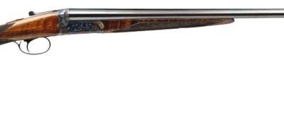 Dickinson LLC  Estate 410 Gauge Break Open 2.75" 2rd 28" Side By Side Barrel, True Bone-Charcoal Case Hardening Receiver, English Style Turkish Walnut Stock