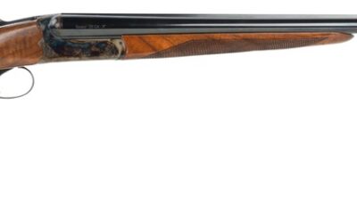 Dickinson LLC  Estate 20 Gauge Break Open 3" 2rd 28" Side By Side Barrel, True Bone-Charcoal Case Hardening Receiver, English Style Turkish Walnut Stock