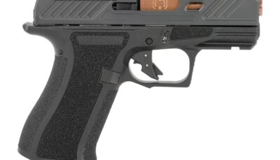 Shadow Systems SS-5011-B CR920X Elite Micro-Compact Frame 9mm Luger 15+1 3.41" Bronze TICN Match Grade/Spiral Fluted Barrel, Black Nitride Optic Cut/Serrated/Window Cut Stainless Steel Slide, Black Po