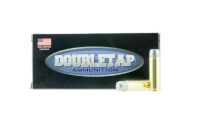 DoubleTap Ammunition 500400HC Hunter  500S&W Mag 400gr Hard Cast Solid 20 Per Box/50 Case