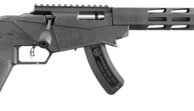 Ruger 8400 Precision Rimfire  Full Size 22 LR 15+1 18" Black Threaded Barrel, Black Hard Coat Anodized Aluminum Receiver w/Picatinny Rail, 15" M-LOK Handguards, Black Synthetic Adj Quick-Fit Precision