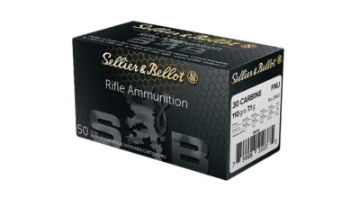 Sellier & Bellot SB30A Rifle  30Carbine 110gr Full Metal Jacket 50 Per Box/20 Case