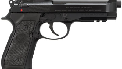 Beretta USA J9A4F10 96A1 40 S&W 4.90" Barrel 12+1, Black Bruniton Alloy Frame, Serrated Steel Slide & Polymer Grip