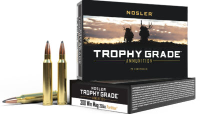 Nosler 60069 Trophy Grade  300WinMag 200gr Nosler Spitzer Partition 20 Per Box/10 Case