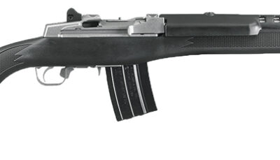 Ruger 5819 Mini-14 Tactical 223 Rem/5.56 NATO 20+1 16.10" Matte Stainless Threaded Barrel, Matte Stainless Steel Receiver w/Picatinny Rail, Black Synthetic Fixed Stock, Right Hand