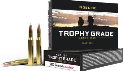 Nosler 48545 Trophy Grade 280Rem 140gr Nosler AccuBond 20 Per Box/10 Case