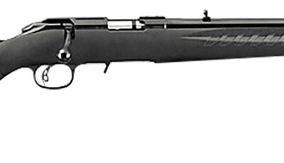 Ruger 8306 American Rimfire Compact 22 LR 10+1 18" Satin Blued Steel Threaded Barrel & Alloy Steel Receiver w/Integral Scope Mount, Black Fixed Synthetic Stock, Right Hand