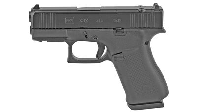 GLOCK 43X 9MM 10RD MOS FS BLK