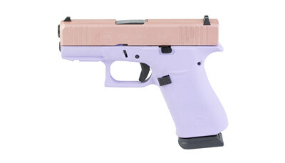 GLOCK 43X 9MM 15RD LAVENDER LUXE