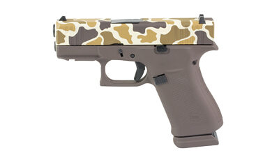 GLOCK 43X 9MM 15RD FS DUCK CAMO