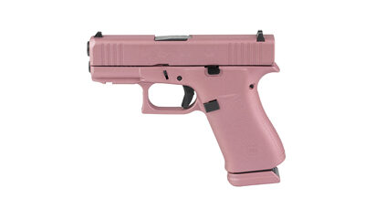 GLOCK 43X 9MM 15RD PLUSH PINK