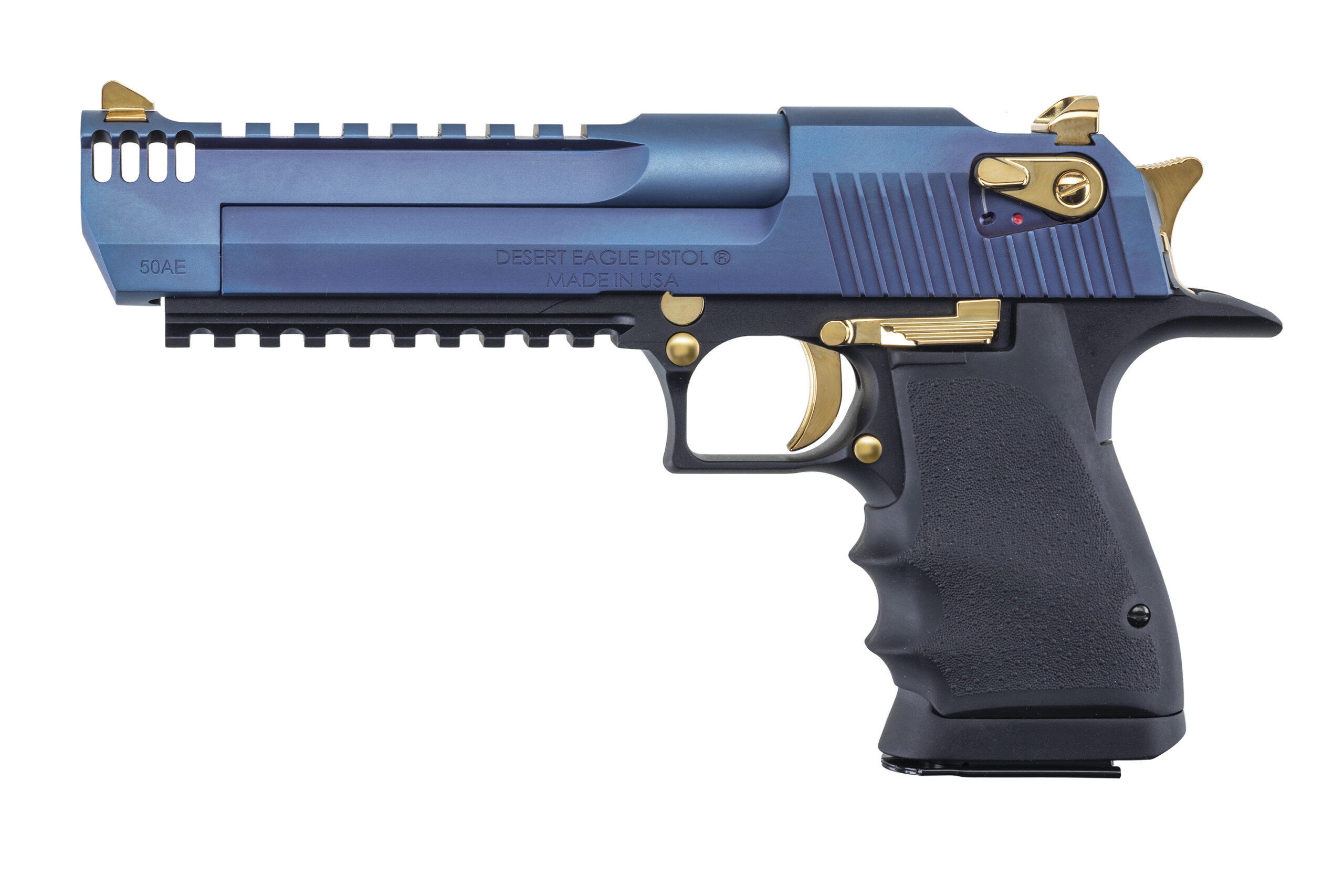 MR DESERT EAGLE 50AE 6 BLK/CARBO BLUE IMB