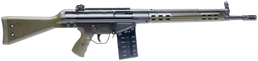 PTR 91 GIRK 308WIN 16 GRN STOCK SCOPE MNT 20RD