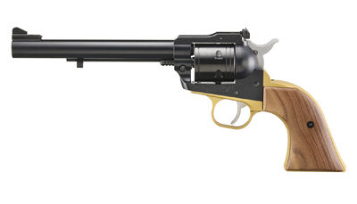 RUGER SPR WRNGLR 22LR 6.5" 6RD BRASS