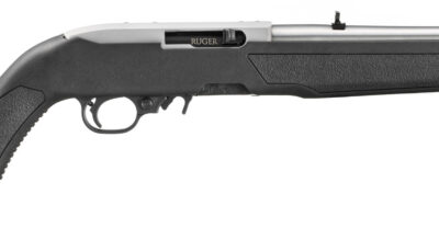 RUG 10/22 22LR 16.4 SS BLK THREADED 10RD