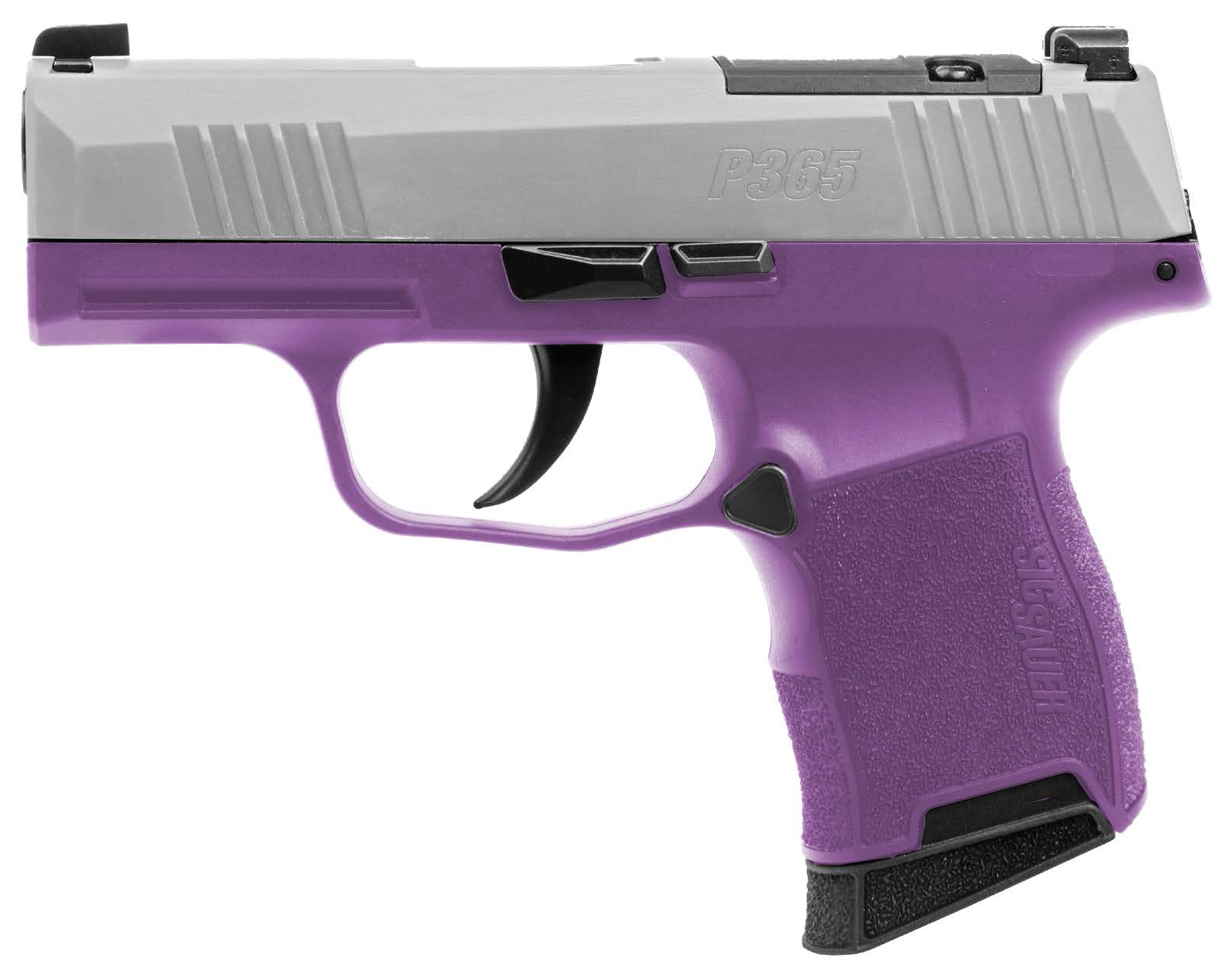 SIG P365 9MM 3.1 PURPLE RAIN SS (2) 10RD OR