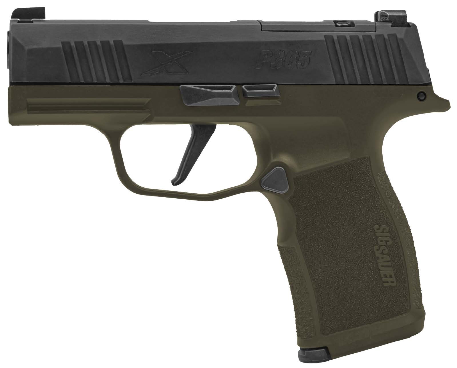 SIG P365 9MM 3.1 GRN/BLK X-SERIES 12RD OR