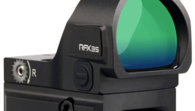 VIRIDIAN RFX35 1X22 BLK MICRO GREEN DOT RMR