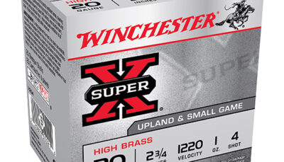 WIN SUPER-X UPLAND/SMALL 20GA 2.75 1OZ #4 25/10