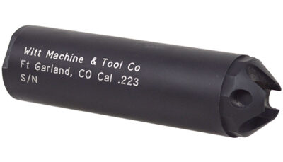 WITT SUPPRESSOR CANOOTER VALVE 5.56 BLK