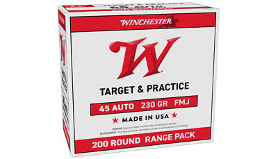 WIN USA TRGT 45ACP 230GR FMJ 200/600