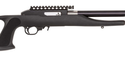 Magnum Research SSAT22UT Magnum Lite SwitchBolt 22 LR 10+1 18" Black Aluminum Tensioned Threaded Barrel, Black w/Integral Scope Base Receiver, Black Fixed Thumbhole Stock, Right Hand
