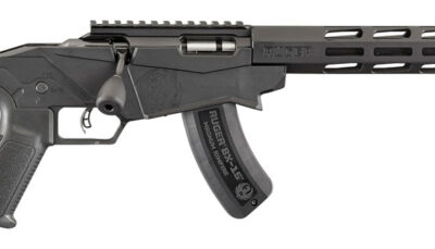 Ruger 8403 Precision Rimfire  17 HMR 9+1 18" Threaded 1137 Alloy Steel Barrel, Hard Coat Anodized Finish, Adjustable Quick-Fit Precision Stock, 0 MOA Picatinny Rail, Optics Ready