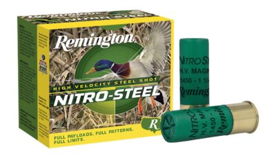 Remington Ammunition 20769 Nitro-Steel High Velocity 20Gauge 3" 1oz 4Shot 25 Per Box/10 Case