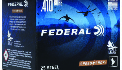 Federal WF4136 Speed-Shok  410Gauge 3" 3/8oz 6Shot 25 Per Box/10 Case
