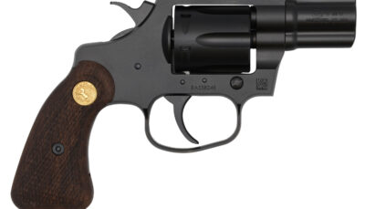 Colt Mfg COBRAMB2WBB Night Cobra 38 Special +P 6 Shot 2" Matte Black Ion Bond Steel Barrel, Cylinder & Frame, Wood Grip