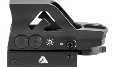 Aim Sports RT506C Full-Size Reflex Sight  Matte Black 1x34mm Red/Green Multi Reticle