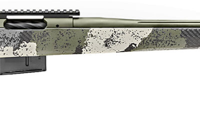 Springfield Armory BAW92465PRCG Model 2020 WayPoint 6.5 PRC 3+1 Cap 24" Mil-Spec Green Cerakote Rec/Barrel Evergreen Camo Carbon Fiber Hybrid Profile with M-LOK Stock Right Hand (Full Size)