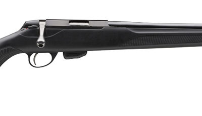 Tikka JRT1X309SB T1X MTR Full Size 17 HMR 10+1 16" Black Threaded Barrel, Black Drilled & Tapped Stainless Steel Receiver, Black Fixed Synthetic Stock, Right Hand