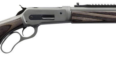 Chiappa Firearms 920411 Wildlands Takedown 1886 Full Size 45-70 Gov 4+1 18.50" Mystikote Dark Gray Threaded Barrel, Mystikote Dark Gray Picatinny Rail Steel Receiver, Fixed Gray Laminate Stock