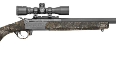 Traditions CRX6-2200625 Crackshot XBR Package 22 Cal/27 Long Cal 16.50"-20" Blued Barrel/Rec, Veil Wideland Stock Includes Two Barrels, 4x32 Scope, Three Firebolt Arrows