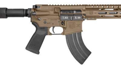 Diamondback DB1912O061 DB15 7.62x39mm 28+1 7", FDE, Carbon Lower, 6" M-LOK Handguard, Black Padded Buffer Tube/Magpul Grip