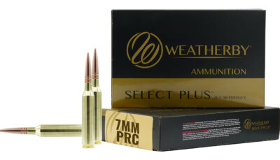 Weatherby M7PRC177HCB Select Plus 7mmPRC 177gr Hammer Custom 20 Per Box/10 Case