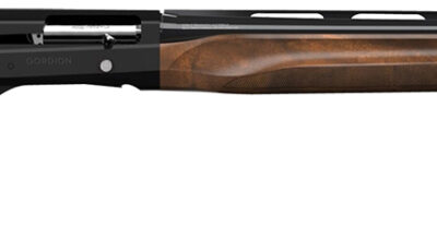 Retay USA COMGOR20PLBLK26 Gordion Compact 20 Gauge Semi-Auto 3" 4+1 26" Matte Black Vent Rib Barrel, Matte Black Anodized Aluminum Receiver, Adj LOP Turkish Walnut Stock, Right Hand