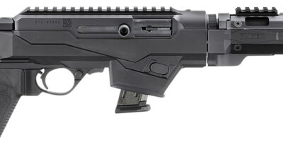 Ruger 19141 PC Carbine *State Compliant 9mm Luger 10+1 16.12" Threaded/Fluted Barrel, Black, Reversible Folding Stock, M-LOK Handguard, Optics Mount