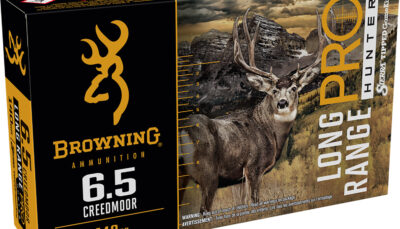 Browning Ammo B192500652 Long Range Pro 6.5Creedmoor 140gr 20 Per Box/10 Case
