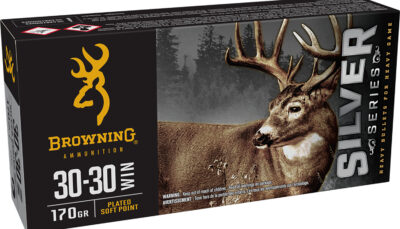Browning Ammo B192630301  Silver 30-30Win 170gr Plated Soft Point 20 Per Box/10 Case